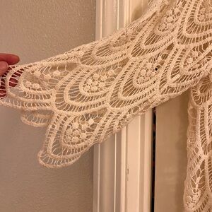 Vintage lace kimono